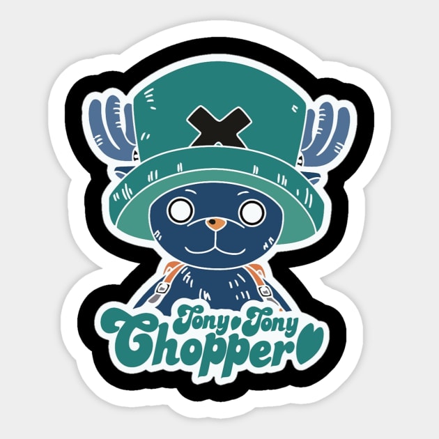 Tony Tony Chopper Sticker by MACIBETTA